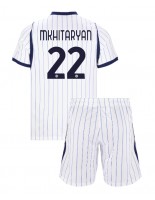Inter Milan Henrikh Mkhitaryan #22 Venkovní dres pro děti 2026-27 Krátký Rukáv (+ trenýrky)